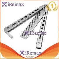 ราคา iremax BF16 Balisong มีดบาลิซอง มีดควง มีดซ้อม มีดผีเสื้อ ปลายหวี สีเงิน. (8226034915)