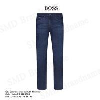 ราคา HUGO BOSS กางเกงยีนส์ผู้ชายขายาวสีน้ำเงินเข้ม Dark-blue jeans by BOSS Menswear Code: Maine3-50420858 (11186149154)