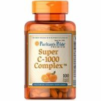 ราคา Puritan vitamin C Super C 1000mg. 100 เม็ด วิตามินซีที่ครบสุดๆ บำรุงผิว ต้านหวัด จากอเมริกา (1566094187)