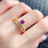 ราคา แหวนเงิน 925 ทับทิมธรรมชาติ ขนาด 4 มม. x 6 มม. 0.5 ct เคลือบทองคำ 18K (48557397434)