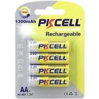 ราคา ถ่านชาร์จPKCELL ขนาดAA 1300mAh 1.2V แพค4ก้อน(ออกใบกำกับภาษีได้) (15940998648)