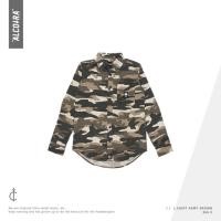 ราคา KEMEJA L.SHIRT ARMY BROWN // LONG SLEEVE ARMY BROWN SHIRT // ALCOTRA ARMY SHIRT (43655729439)