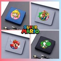 ราคา 【สินค้าพร้อมส่ง】กระเป๋าสตางค์ กระเป๋าใส่เหรียญ ใส่บัตรเครดิต และซิป ลาย Super Marios Bros สไตล์เจ้าหญิง สําหรับเด็กผู้ชาย และเด็กผู้หญิง (23781212220)