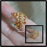 ราคา แหวนใบมะกอก ประดับเพชรพญานาค [งานจิวเวลรี่] (17657942500)