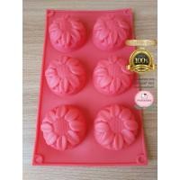 ราคา พิมพ์วุ้นซิลิโคนลายดอกทานตะวัน 6 ช่อง(คละสี) (5047905753)