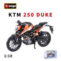 ราคา โมเดลรถจักรยานยนต์ KTM 250 ขนาด 1:8 จำลองโลหะสำเร็จรูปสำหรับสะสมและตั้งโชว์ ❤ (41605102003)