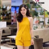 ราคา ชุดเซต สายเดี่ยว+กางเกงขาสั้น ป้าย bella rose มือ1 ป้ายห้อย (2593964114)