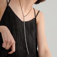 ราคา Miniglam Petite Crystal T Choker Necklace (Silver) สร้อยคอโชคเกอร์คริสตัลแบบยาวสีเงิน (2772826644)