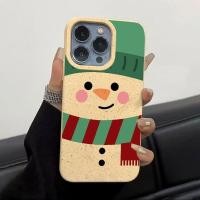 ราคา ⭐Sunny Casing⭐ฤดูหนาวซานตาคลอส Snowman iPhone 16 15 11 13 14 12 Pro Max 7Plus X Xr Xs Max Waterproof Phone Case (25088629221)