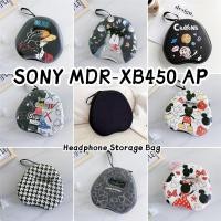 ราคา imamura สําหรับ SONY MDR-XB450 AP หูฟังกรณีสนุกการ์ตูนชุดหูฟัง Earpads กระเป๋าเก็บ EVA ปลอกกล่อง (41278637153)