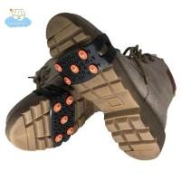 ราคา [LI] 5-Stud Climbing Crampons Anti Slip Mountaineering Cleats Unisex Snow Claw รองเท้าครอบคลุมเดินอุปกรณ์เดินป่า IE (41579220502)