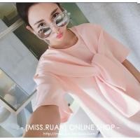 ราคา ชุดเดรสแฟชั่นพร้อมส่ง : เดรสสีส้มโอรส แต่งผูกโบว์ด้านหน้า น่ารัก น่ารักจ้า (902171609)