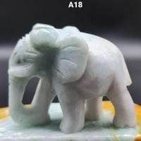 ราคา ช้างหยก ช้างมงคล หยกแท้ หยกพม่า(A18) (12931937438)