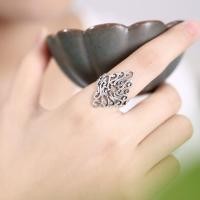 ราคา เงินทอฟฟี่ S925เงินแท้เพชรลายฉลุแหวนเงินไทยย้อนยุคมีเอกลักษณ์สไตล์เกาหลี (24184245907)