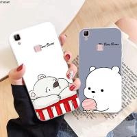 ราคา Vivo V3 Max V5S V5 Lite X9 X9S V7 V9 Y85 X20 X21 X23 Plus Bear Pattern-5 Soft Silicon Case Cover (28860602658)