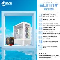 ราคา COMSET SUNNY 12 คอมประกอบ AMD Ryzen 7 5700X3D / RX9070 / 32GB DDR5 / 1TB / 850W 80+ Gold (27229262574)