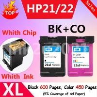 ราคา HP 21 HP 22 ตลับหมึก HP 21XL HP 22XL สีดํา HP21 HP22 เติมสําหรับ Hp Deskjet 3920 3930 3910 3915 3930v (57352134191)