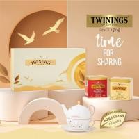 ราคา ทไวนิงส์ ลักชัวรี่ กิฟท์เซ็ต Twinings Luxury Giftset เซ็ตชาพรีเมี่ยม 2 รส 100g พร้อมเซ็ตถ้วยและกาน้ำชา Twinings (22066194628)