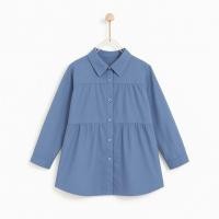 ราคา แคทุน คีมจา เสื้อเชิ้ตผ้าฝ้ายเด็กผู้หญิงอายุ 9 ปี 10 ปี 11 ปี 12 ปี 13 ปี 14 ปี (52105796399)