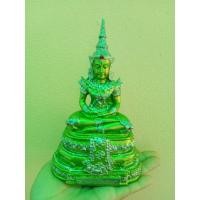 ราคา พระแก้วมรกตแร่เหล็กน้ำพี้แต่งทรงเครื่อง แม่เหล็กดูดติด (5440240736)