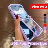 ราคา สําหรับVivo V60 Lite V60Lite 2025 เคสโทรศัพท์ปลอกVivoV60 Y31 Y21 Y04 Y04S Y29T Y29S Full Body 2 In 1 สองด้านProtector 360 ด้านหน้า + ด้านหลังกันกระแทกนุ่มปกหลัง (40517054380)