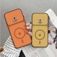 ราคา เคส Samsung A8 2018 / A8 Plus / A8+ พร้อมฝาหลังวงแหวนชาร์จ apple พิมพ์หรูหรา (56306563368)