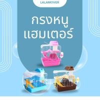 ราคา กรงหนูแฮมเตอร์ กรงหนูแฮมเตอร์พร้อมอุปกรณ์และของเล่น กรงหนูแฮมเตอร์2ชั้น รุ่นB (18971328635)