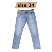 ราคา กางเกงยีนส์ ลีวาย 511 เอว34 ยาว 42 ขา 7 มือสอง รหัสs34 (26838373578)