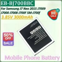 ราคา EB-BJ700BBC 3000mAh แบตเตอรี่โทรศัพท์มือถือสําหรับ Samsung Galaxy J7 Neo 2015 J7000 J7009 EB-BJ700CBE J700F J7008 SM-J700f พร้อม NFC (53456741729)