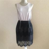 ราคา NeW กระโปรงสั้น Greyhound Original ฉลุลูกไม้ สีดำ ใหม่ size S (2466562097)