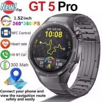 ราคา สมาร์ทวอทช์ HD AMOLED GT5 Pro GPS NFC เครื่องติดตามสุขภาพผู้ชาย – เมษายน 2026 (46257041096)