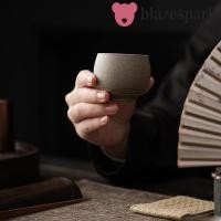 ราคา BLAZESPARK ถ้วยชาสโตนแวร์, สไตล์โบราณ 80ml Master Cup, Kung Fu ชุดชา Handmade Retro แก้วกาแฟญี่ปุ่นชายามบ่าย (52556301650)