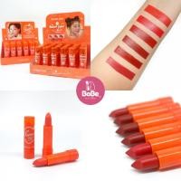 ราคา {24แท่ง} Hasaya Girl Peach Sweet Color Lips ลิปสติกเนื้อฉ่ำวาว โทนพีช ริมฝีปากสีสวยชัด (28190392758)