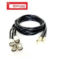 ราคา TNC Male to SMA Female LMR200 lowloss cable 1 meter - PACK 4 (1245403888)