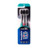 ราคา Biosafety ไบโอเซฟตี้ " เฟรชชาโคล 2 แถม 1 " แปรงสีฟัน รุ่น Fresh Charcoal เฟรชชาโคล (26200436798)