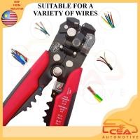 ราคา 3IN1 AUTOMATIC WIRE STRIPPER & CRIMPER SELF ADJUSABLE CRIMPER PLIERS CABLE CUTTER CABLE CLAMP 3in1 (29313604986)