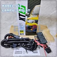 ราคา ชุดสายเคเบิล RELAY H4 ไฟรถยนต์ MX XT SERIES 3 RELAY 12V สําหรับ 2 UNIVERSAL รถไฟหน้าชุดสาย RELAY - ต้นฉบับ (49701567910)