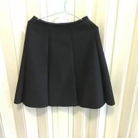 ราคา กระโปรงผ้าโฟม สีพื้น ทรงเอ สีดำ (5326876907)