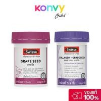 ราคา SWISSE Set 2 Items Beauty Grape Seed 60 Tablets + Collagen + Grape Seed 60 Tablets เซทผลิตภัณฑ์เสริมอาหาร. (41773493955)