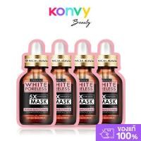 ราคา [แพ็ค 4 ชิ้น] Rojukiss White Poreless 5X Intensive Mask 25ml โรจูคิส แผ่นมาสก์บำรุงผิว. (43161738566)