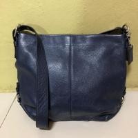 ราคา ของแท้ 100% กระเป๋า Coach ครอสบอดี้หนังแท้สีน้ำเงิน (6617026116)