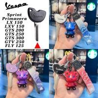 ราคา ใหม่ Vespa Sprint Primavera GTS FLY LXV รถจักรยานยนต์กรณี LX150 LXV150 GTS200 GTS250 GTS300 GTV250 FLY125 Vespa ฝาครอบกุญแจพวงกุญแจ (53704579736)