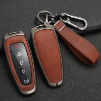 ราคา 5 Button Alloy Car Remote Key Cover Shell Fob Case For Ford Edge Escape Expedition Explorer Focus T (53655671213)