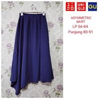 ราคา GU UNIQLO ASYMMETRIC SKIRT (22226780982)