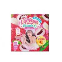 ราคา ลิ้นจี่ พลัส วิตามินซี Lychee Plus Vitamin C 1,000 mg. By Somjane (มี 30 ซอง) (29012935456)