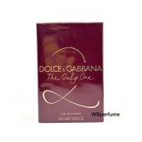 ราคา น้ำหอมแท้100% Dolce&Gabbana The Only One 2 EDP 100ml. (6859257434)
