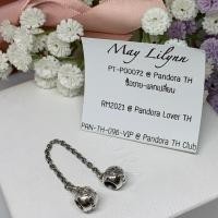 ราคา New Pandora Love Always Safety Chain แท้ % (3717236495)
