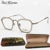 ราคา PAUL HUEMAN (Housebrand Korea แท้100%) กรอบแว่นสายตา แบรนด์เนม Paris Design สีใส/ทอง ขาโลหะสีทอง (1830997523)