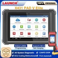ราคา LAUNCH X431 PAD V ELITE All System Diagnostic Tool ECU Coding Active Test Online J2534 Programming (52654611580)