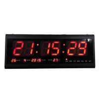 ราคา นาฬิกาดิจิตอล นาฬิกาติดผนัง LED Number Clock ขนาด 48 x18.2 x4.8 ซม.รุ่น HT-4819SM (1164007297)